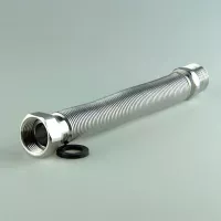 Сильфонная подводка для воды TiM 3/4" г/ш 30-60 см