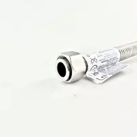 Сильфонная подводка для воды 1/2" г/г 0,8 м