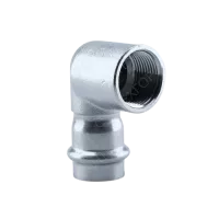 ZEISSLER Пресс-угольник из нержавеющей стали с внутренней резьбой 22х3/4"