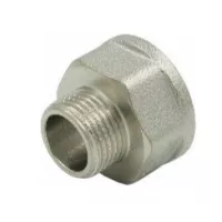 ZEISSLER Переходник никелированный 1/2 г * 3/8 ш  ZSr.161.050403