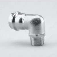 ZEISSLER Пресс-угольник из нержавеющей стали с наружной резьбой 22х3/4"