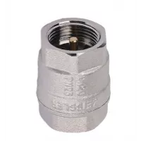 ZEISSLER  Клапан обратный с мет. штоком никелированный 1 1/4"  ZSb.709.0107